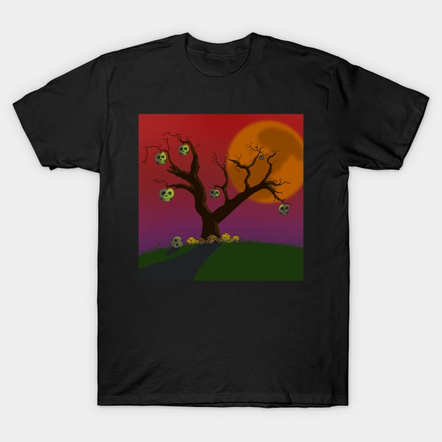 Poison Apple Tree T-Shirt by Levi Mote